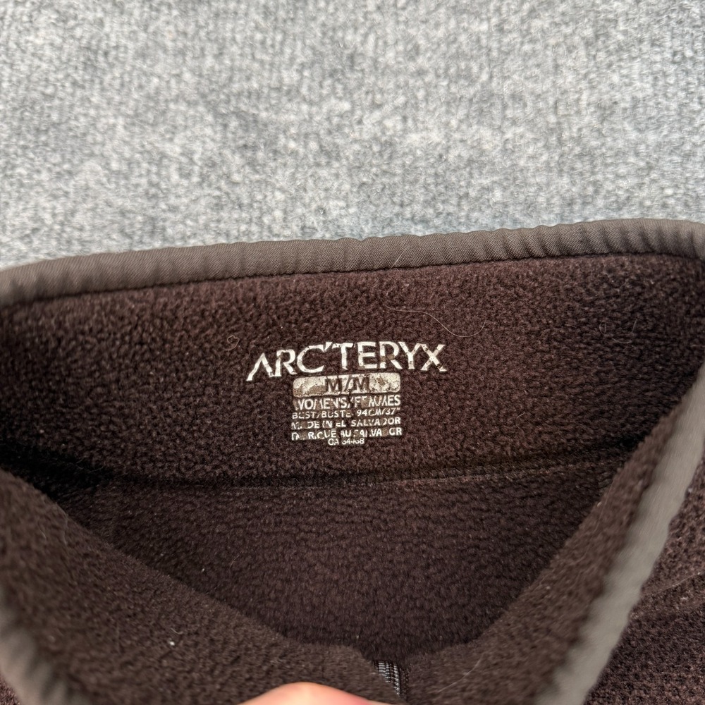 Arcteryx fleece jacket womens Medium zip up outerwear windbreaker - Picture 6 of 15